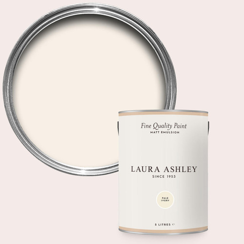 Laura Ashley Homeware Laura Ashley Pale Ivory 5l Matt Emulsion Paint 