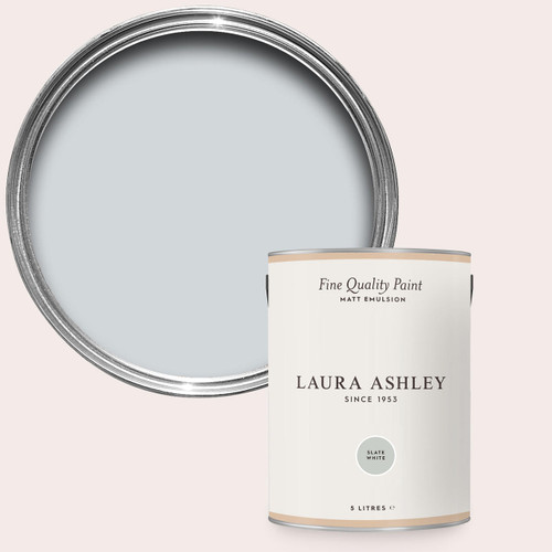 Laura Ashley Homeware Laura Ashley Slate White 5l Matt Emulsion Paint 