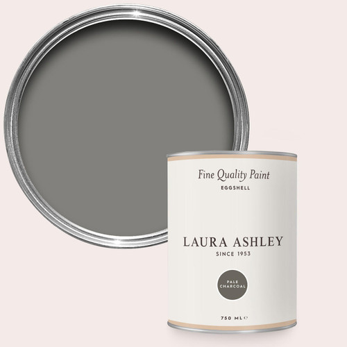 Laura Ashley Homeware Laura Ashley Pale Charcoal 750ml Eggshell Paint 