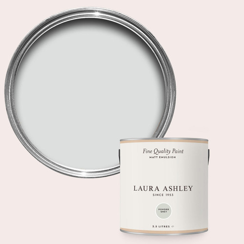 Laura Ashley Homeware Laura Ashley Powder Grey 2.5l Matt Emulsion Paint 