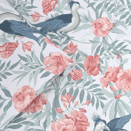 Laura Ashley Homeware Laura Ashley Rosewood Osterley Wallpaper 