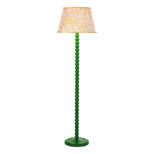 Spool Green Gloss Base Only Floor Lamp