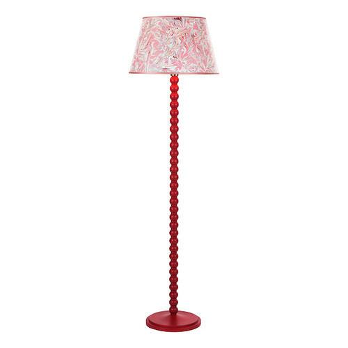 Spool Red Gloss Base Only Floor Lamp
