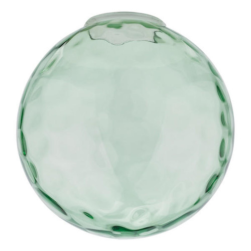 Dar Lighting Ripple Green Glass 25cm Easy Fit Pendant Shade Only 
