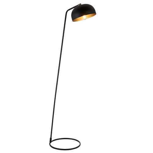 Brair New Matt Black Adjustable Head Floor Lamp