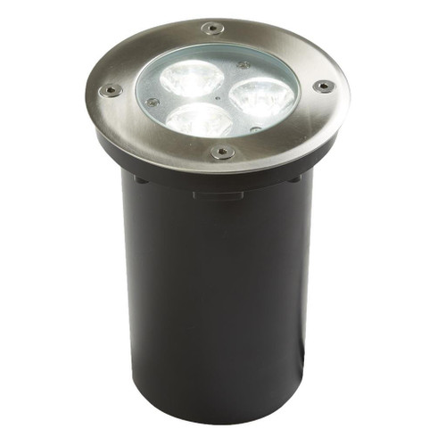Searchlight Walkover Stainless Steel with White IP67 Recessed Light 