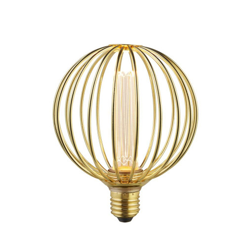 Searchlight Goble Gold Metal Bulb 