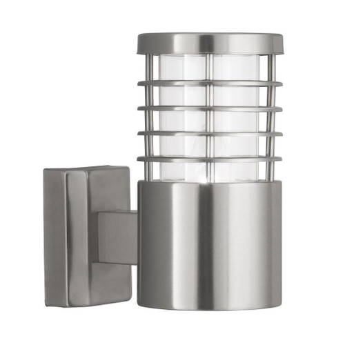 Searchlight Louvre Stainless Steel with Acrylic IP44 Wall Light 