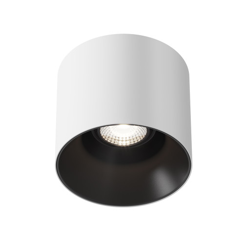 Alfa LED White with Black 25W 4000K Surface Downlight