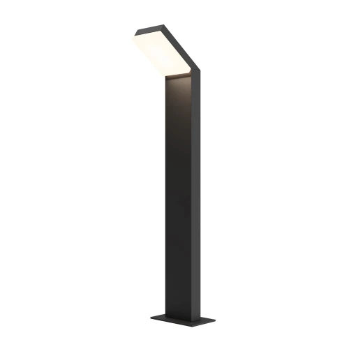 Maytoni Paso Black with White Diffuser IP54 Bollard 