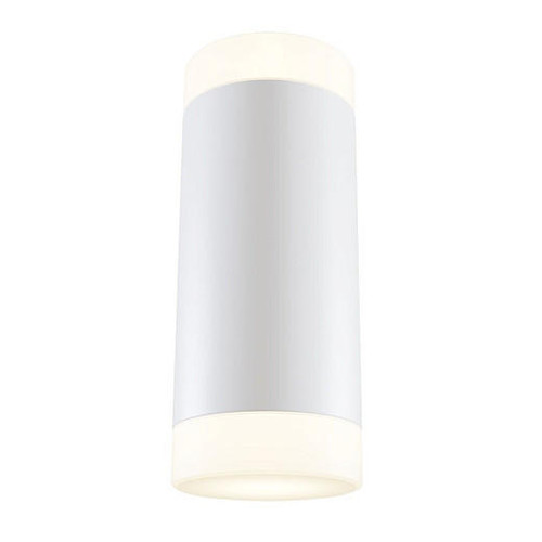 Maytoni Kilt White with Opal Diffuser Up and Down Wall Light 