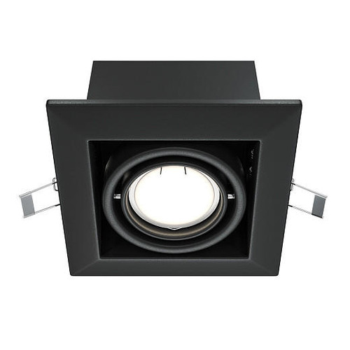 Maytoni Metal Modern Black Adjustable Ceiling Recessed Light 