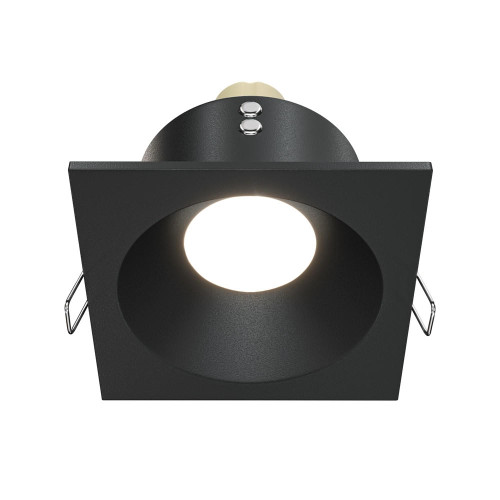 Maytoni Zoom Black 50W Square IP65 Ceiling Recessed Light 