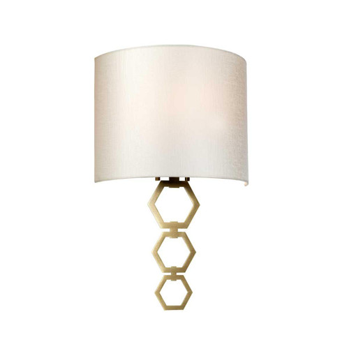 Elstead Lighting Clark Antique Brass 29cm Wall Light 