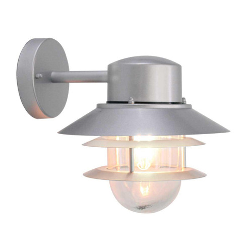 Elstead Lighting Copenhagen Silver IP44 Wall Light 