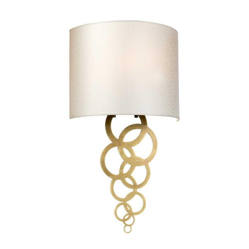 Elstead Lighting Curtis Antique Brass Wall Light 