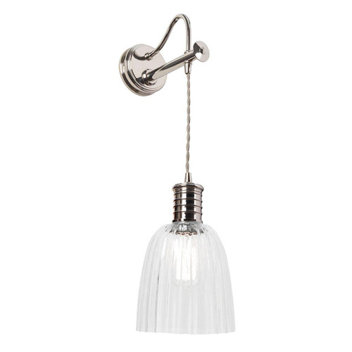 Elstead Lighting Doullie Polished Nickel Wall Light 