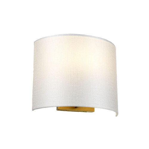 Flambeau Cooper Aged Brass 29cm Wall Light 