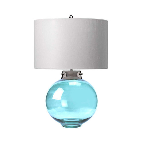 Elstead Lighting Kara Blue with Shade Table Lamp 