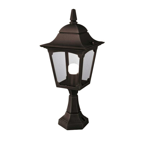 Elstead Lighting Chapel Black Top Post Light 