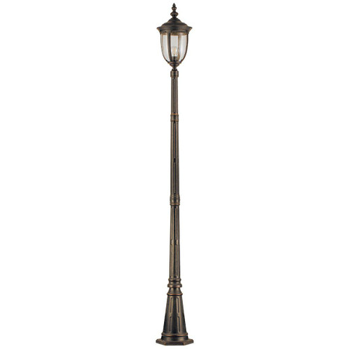 Elstead Lighting Cleveland Weathered Bronze IP44 Lamp Post Light 