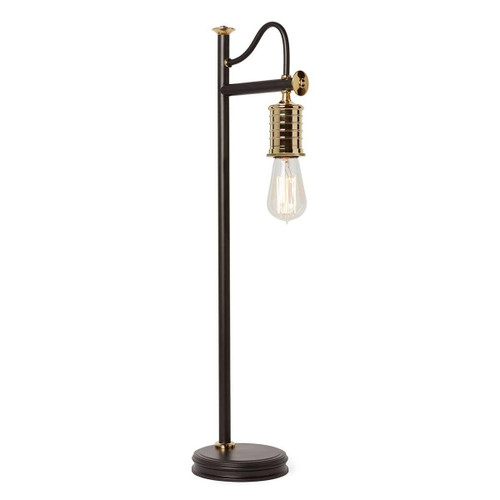 Elstead Lighting Doullie Black Polished Brass Table Lamp  Elstead Lighting Doullie Black Polished Brass Table Lamp