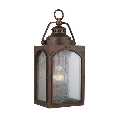 Flambeau Randhurst Copper Oxide 35cm IP44 Wall Light 