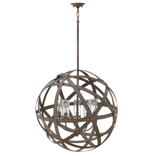 Carson 5 Light Vintage Iron IP44 Pendant Light