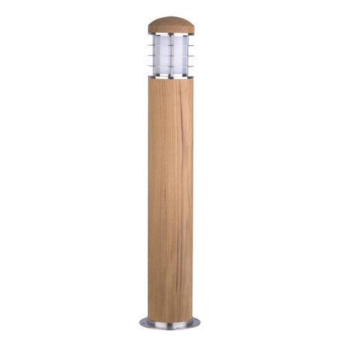 Poole Teak and Stainless Steel IP55 Bollard