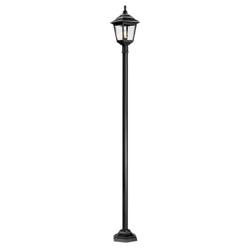 Kerry Black IP44 Lamp Post Light