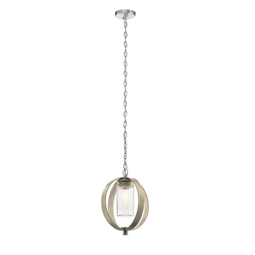 Kichler Grand Bank Antique Grey IP44 Pendant Light 