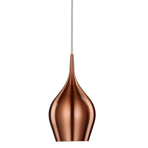 Vibrant Metallic Pink Metal 12cm Pendant Light - Clearance