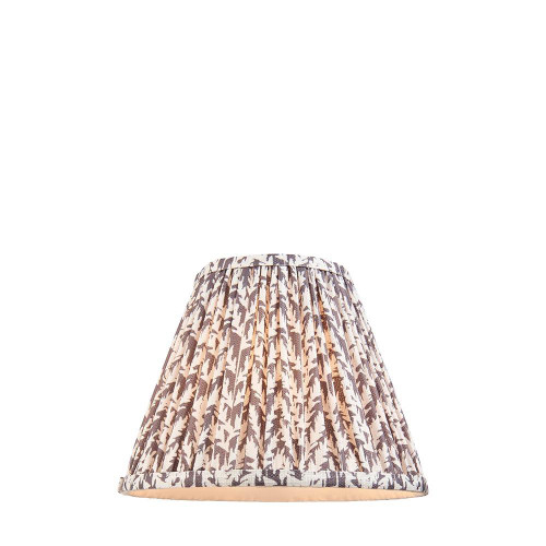Endon Lighting Leaf Pearl Grey Tapered 25cm Shade Only 