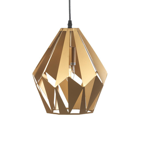 Oaks Lighting Pylos Gold 30cm Pendant Light 
