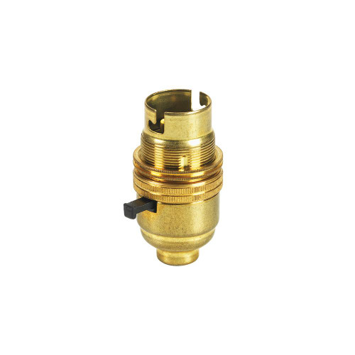 Oaks Lighting Spare Brass 1.2cm Lamp Holder Switch 