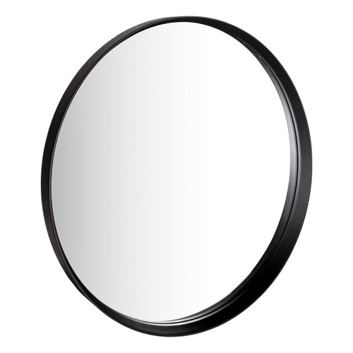 Dar Lighting Orana Matt Black 74cm Mirror 