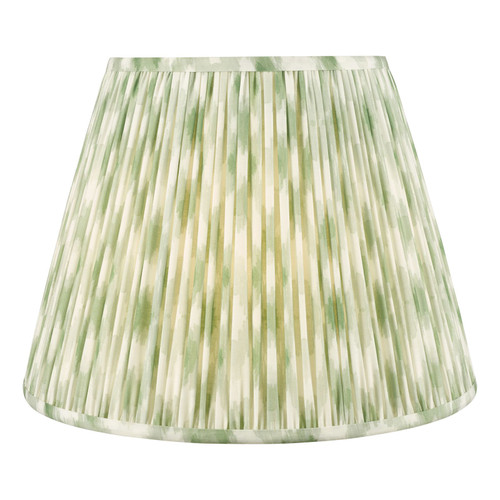 Ikat Soft Green Cotton Empire 40cm Shade Only