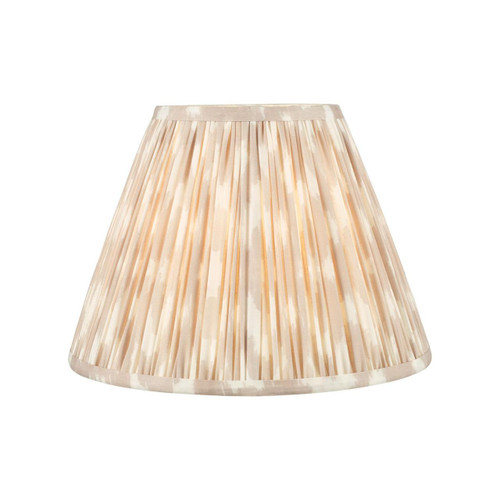 Dar Lighting Ikat Taupe Cotton Empire 30cm Shade Only 