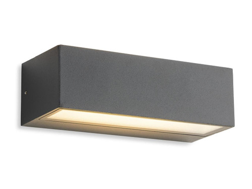 Firstlight Products Maya 2 Light Graphite with Up and Down CCT LED IP65 Wall Light 