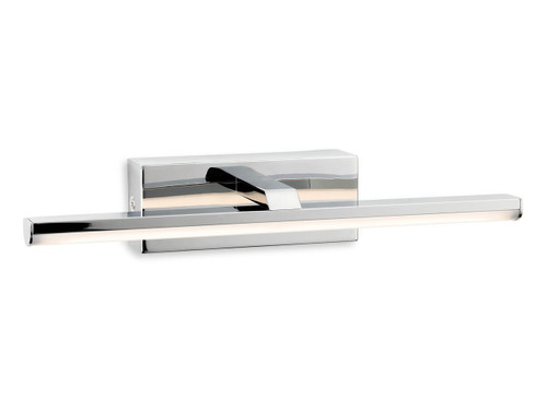 Firstlight Products Marina Chrome with Opal White Acrylic Diffuser 30cm LED IP44 Bathroom Wall Light 