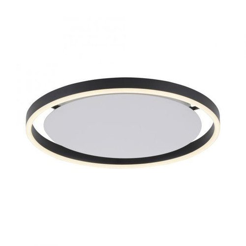 Leuchten Direkt Ritus Anthracite Ring 20W LED Flush Ceiling Light 