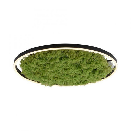 Leuchten Direkt Green Ritus Moss Ring 28W LED Flush Ceiling Light 