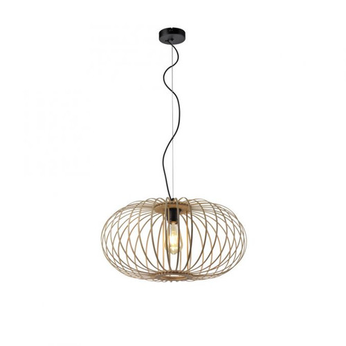 Racoon Natural Wood Pendant Light