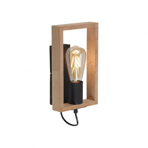 Franky Black and Brown Wall Light