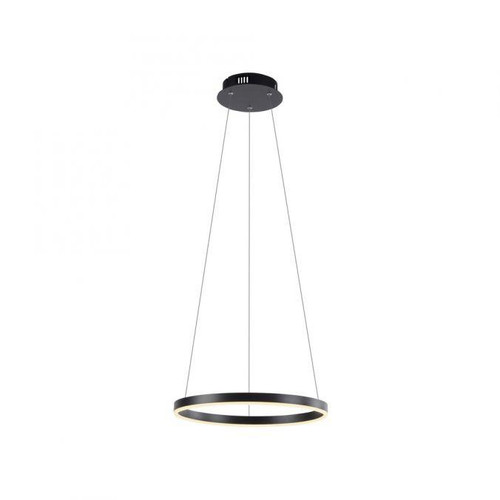 Leuchten Direkt Ritus Anthracite 20W LED Ringed Pendant Light 