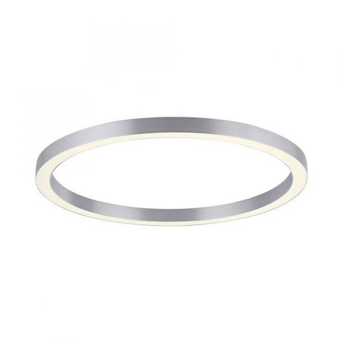 Paul Neuhaus Pure-Lines Aluminum Round 42W LED Flush Ceiling Light 