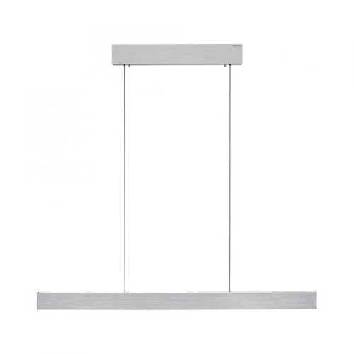 Pure E-Motion Brushed Aluminium LED Motorised Bar Pendant Light