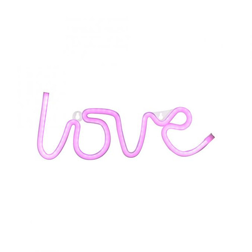 Neon-LOVE Pink LED Wall Light