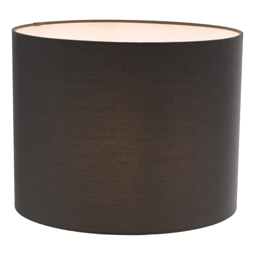 Chloris Grey Cotton 25cm Drum Shade Only