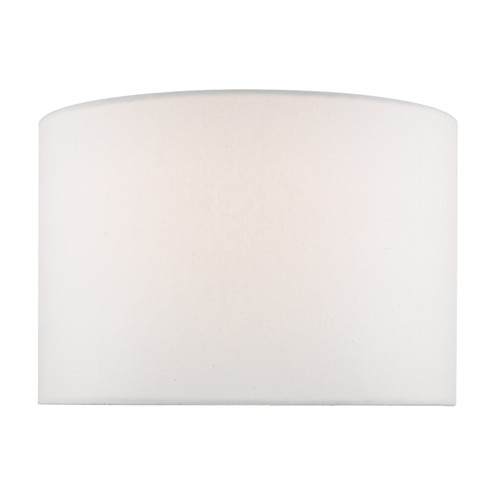 Lolek Ivory Faux Silk 36cm Drum Shade Only